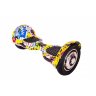 Гироскутер Smart Balance 10" c Приложением и Самобалансировкой (Желтый граффити) Гироскутер Smart Balance 10" c Приложением и Самобалансировкой (Желтый граффити)