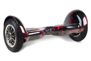 Гироскутер Smart Balance 10" Внедорожный (Черный с красными молниями)